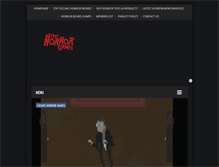 Tablet Screenshot of freehorrorgames.net